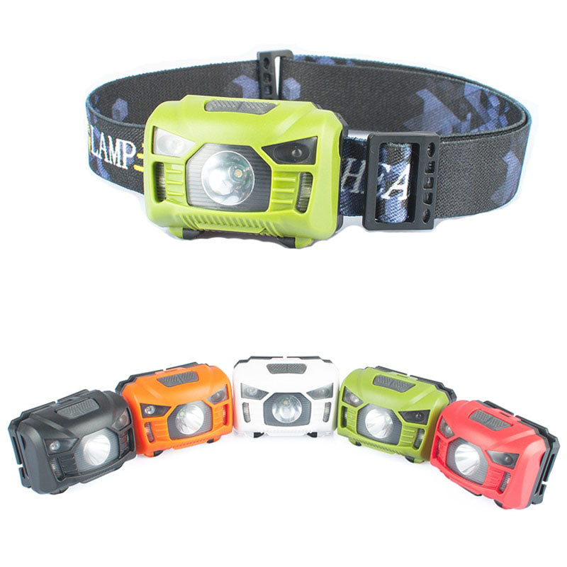 CREE 5W LED Body Motion Sensor Headlamp Mini Headlight Rechargeable