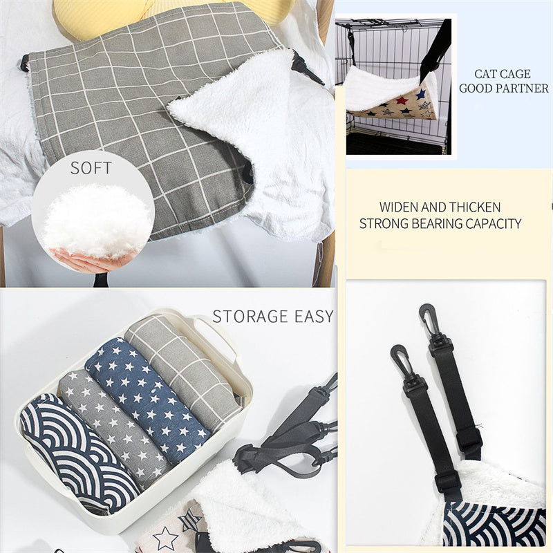 Lamb Fleece Cat/Kitten Hanging Beds