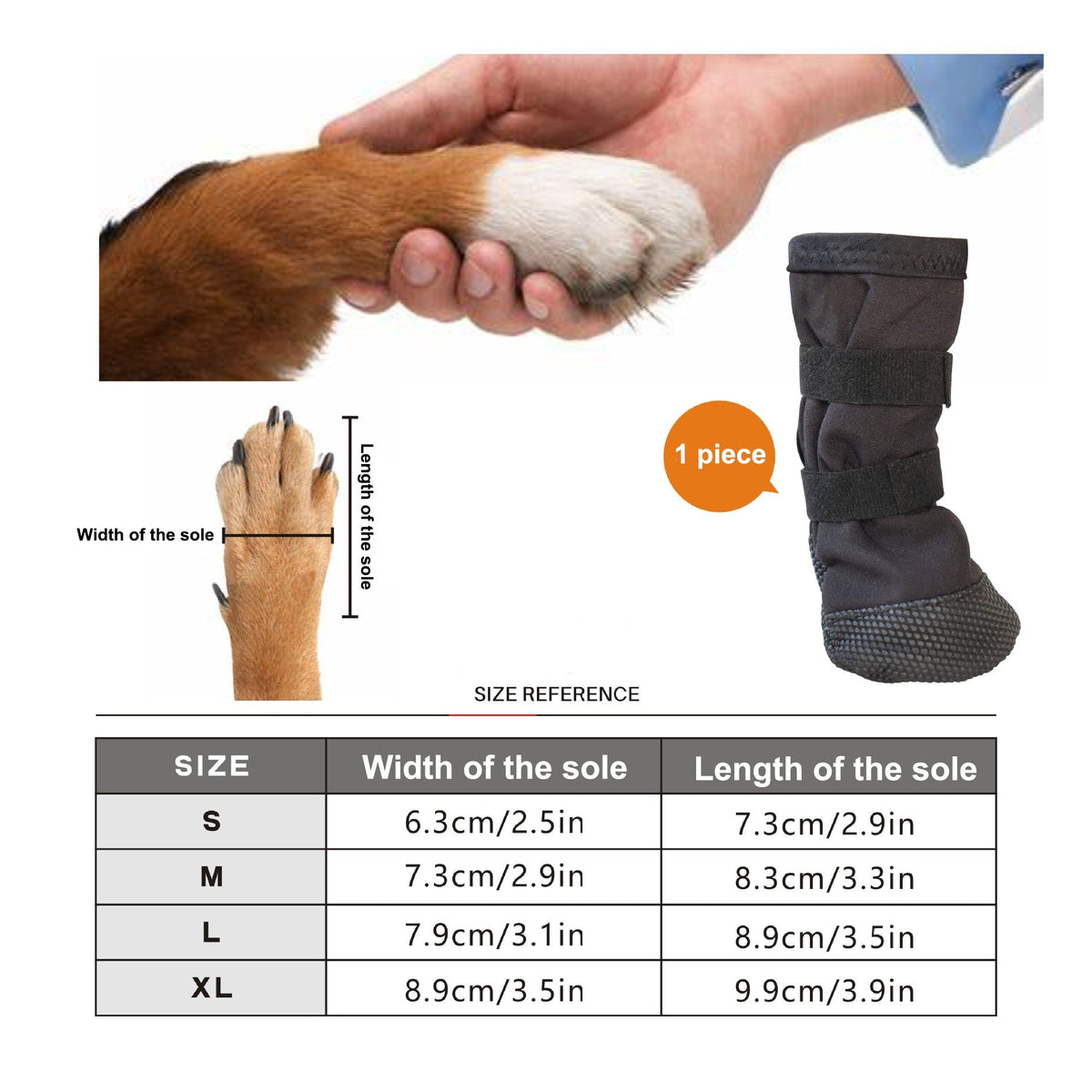 Dog Recovery Boot for Injured Paws - Breathable Dog Shoes