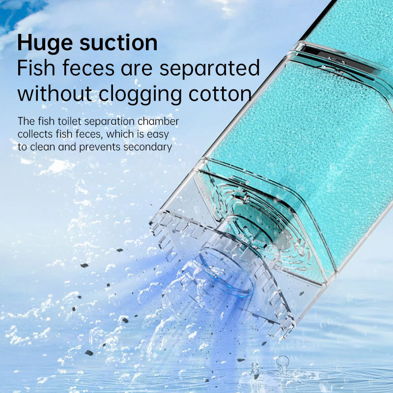 Multifunctional Aquarium Sponge Filter: Water Purifier, Pump, Wave Maker