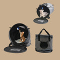 Foldable Cat Tunnel Kennel & Pet Bag – Cozy Cave for Cats & Small Dogs