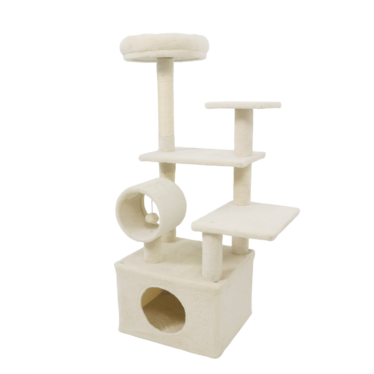 48 Inches Tall Cat Tree Multi-Level Kitten Tower