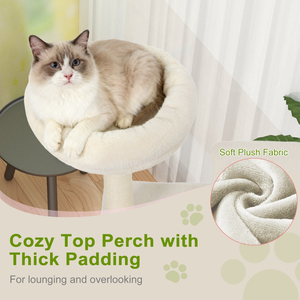 48 Inches Tall Cat Tree Multi-Level Kitten Tower