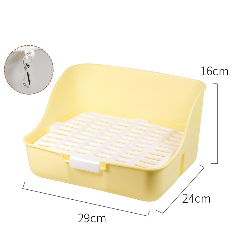Rabbit Litter Box Bunny Corner for Hamster Guinea Pig Ferret Rat Chinchilla