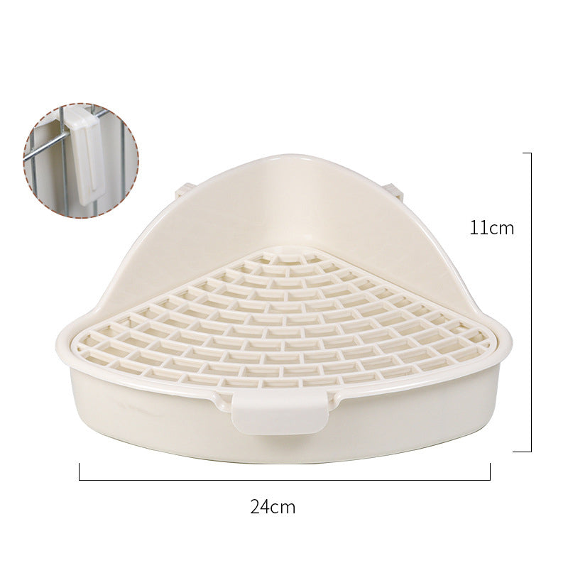 Rabbit Litter Box Bunny Corner for Hamster Guinea Pig Ferret Rat Chinchilla