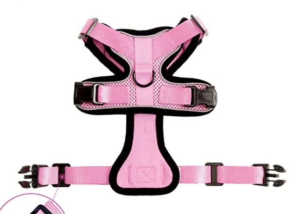 Escape Proof Cat Vest Harness and Car Seat Belt Adapter