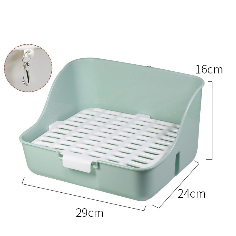 Rabbit Litter Box Bunny Corner for Hamster Guinea Pig Ferret Rat Chinchilla