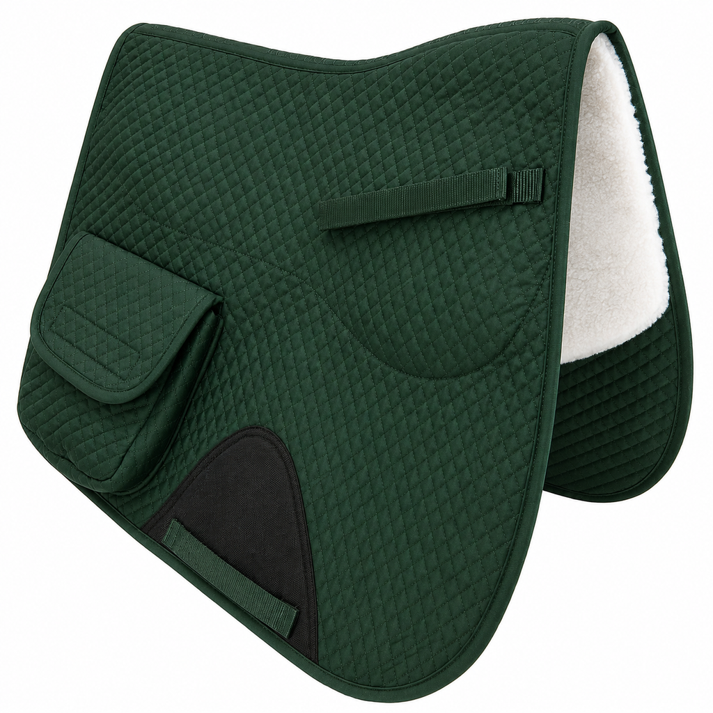 Derby Originals All Purpose English Saddle Pad with Pockets