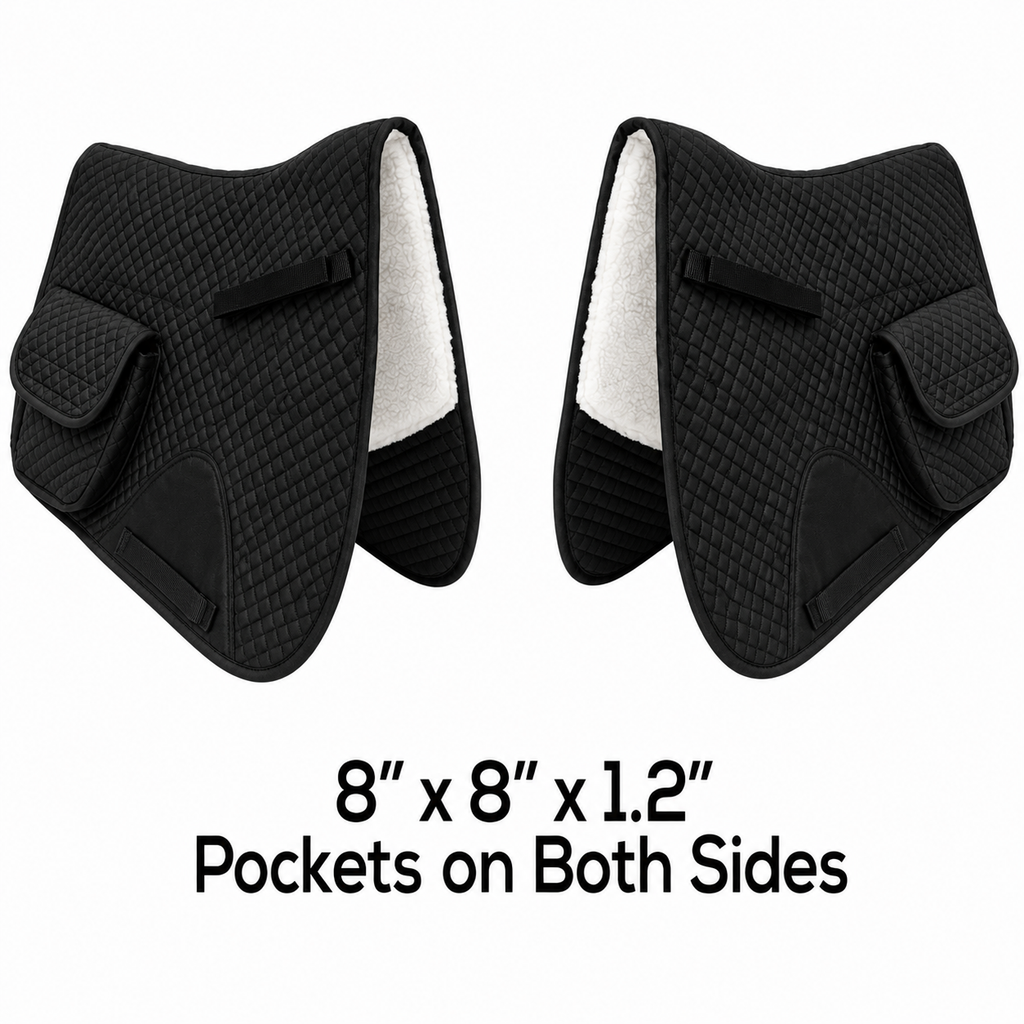 Derby Originals All Purpose English Saddle Pad with Pockets