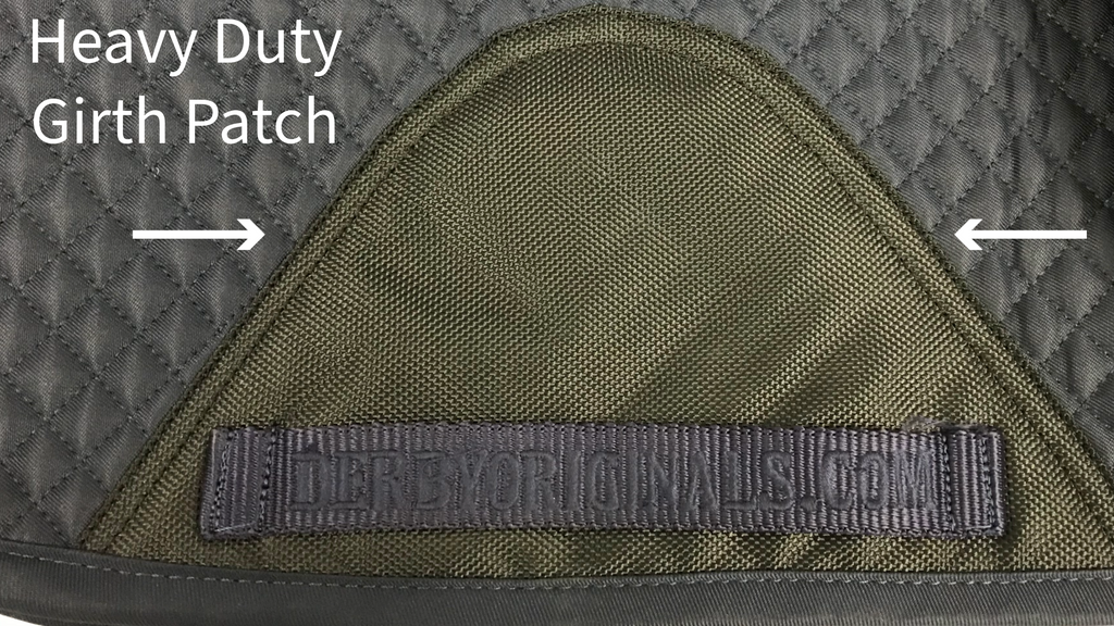 Derby Originals All Purpose English Saddle Pad with Pockets