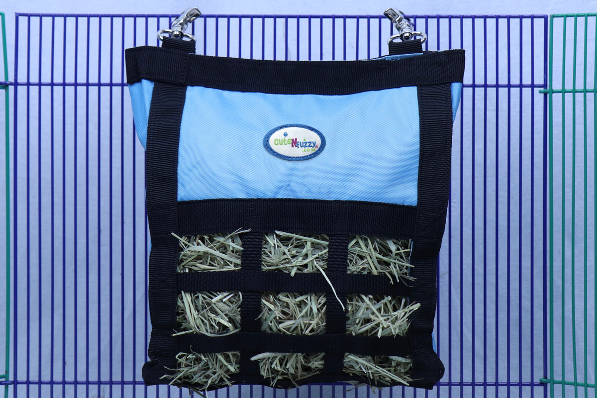 Cute-N-Fuzzy Small Rabbit & Guinea Pig Hay Bag Feeder