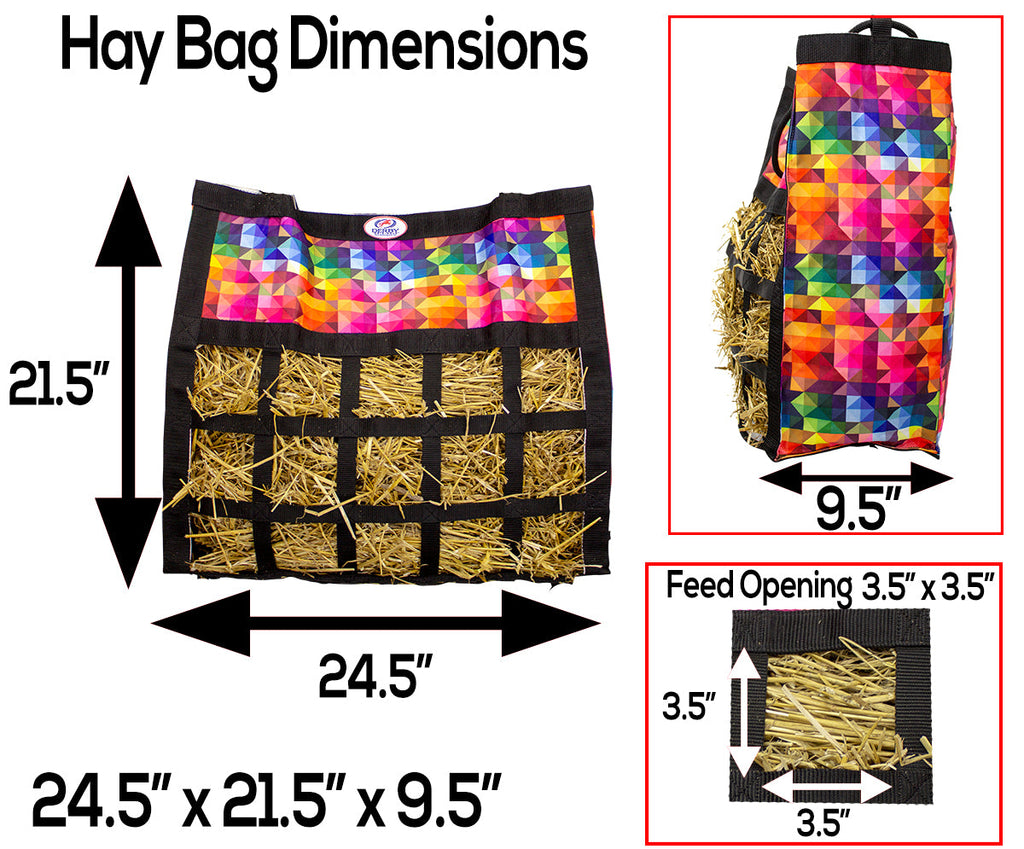 Scratch less Slow Feeder Hay Bag
