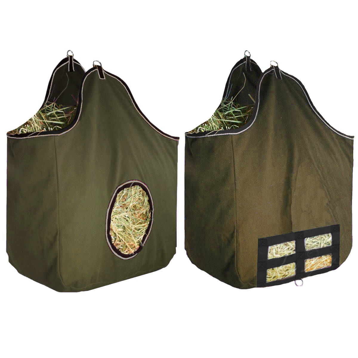 Derby Originals Large 24 OZ Canvas Horse Hay Bag
