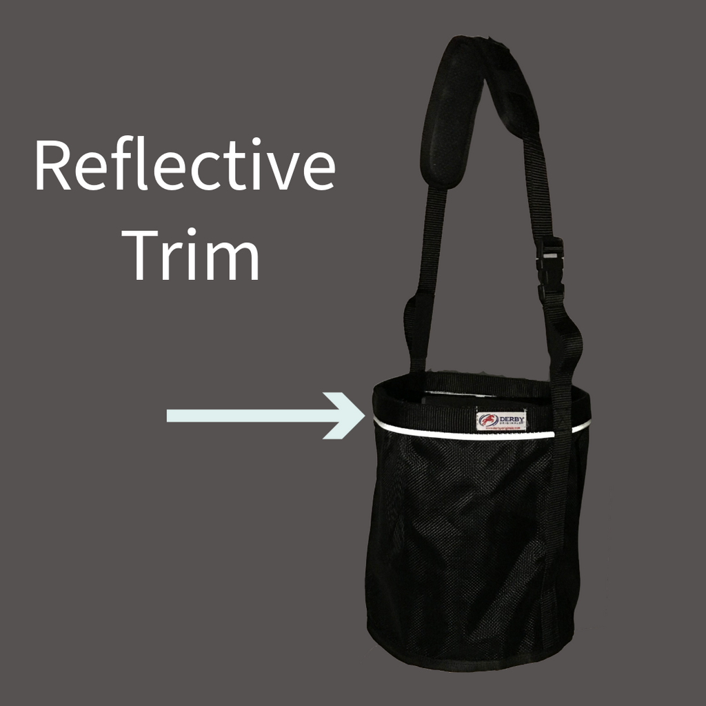 Derby Originals Heavy Duty PVC Mesh Reflective Feed Bag