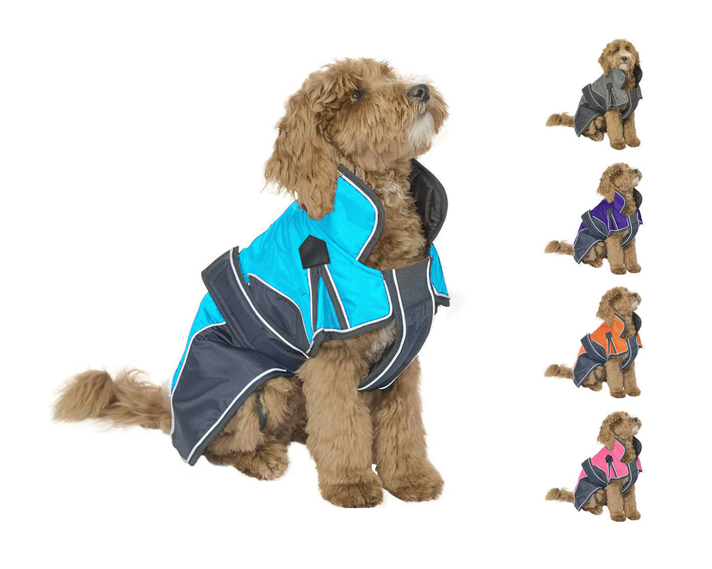 Derby Originals Heavyweight Nylon Waterproof Reflective Dog Parka