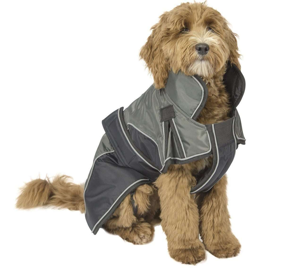 Derby Originals Heavyweight Nylon Waterproof Reflective Dog Parka