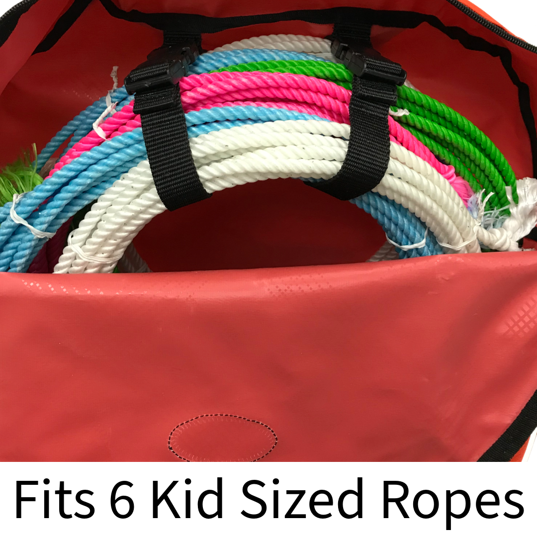 Horse and Calf Roping 3 Ropes Carry Bag