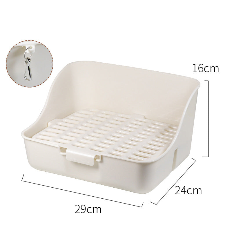 Rabbit Litter Box Bunny Corner for Hamster Guinea Pig Ferret Rat Chinchilla