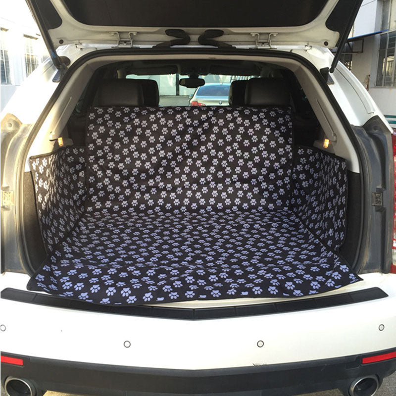 CAWAYI KENNEL Pet Carriers Dog Car Seat Cover Trunk Mat Cover Protector