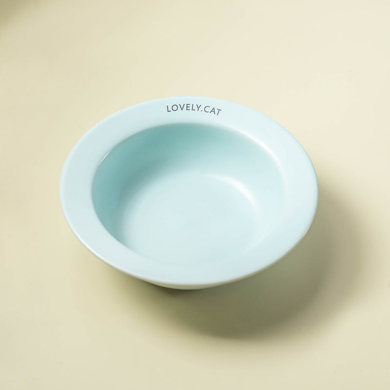 Cat Bowl Rack Acrylic Dog Bowl Anti-tumble