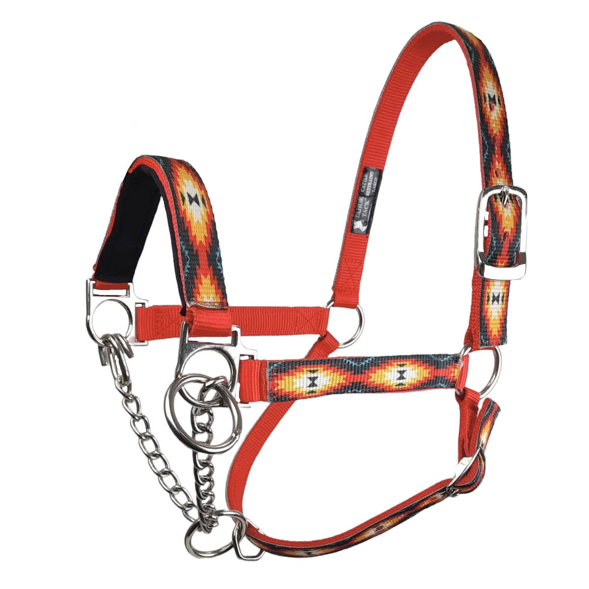Tahoe Tack Nylon Overlay Cattle Restraint Halter with Padded Noseband