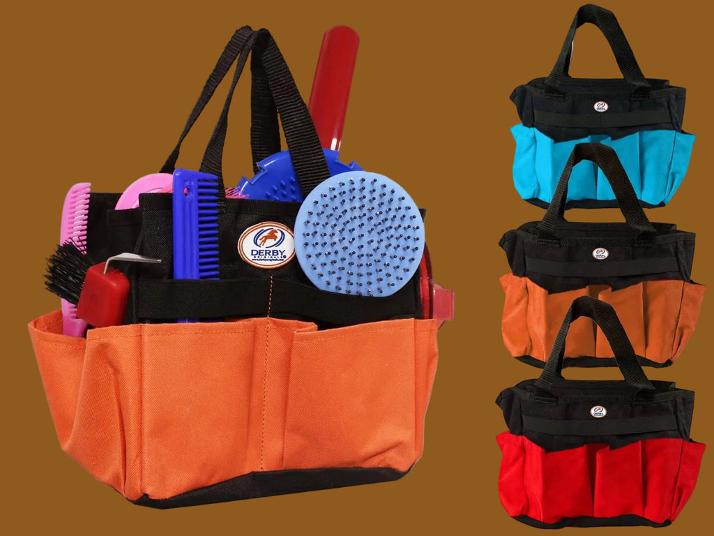 Nylon Horse / Dog Multi Pocket Grooming Tote Bag