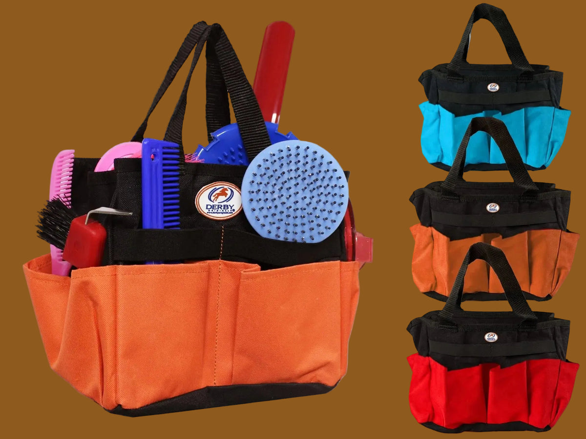 Nylon Horse / Dog Multi Pocket Grooming Tote Bag
