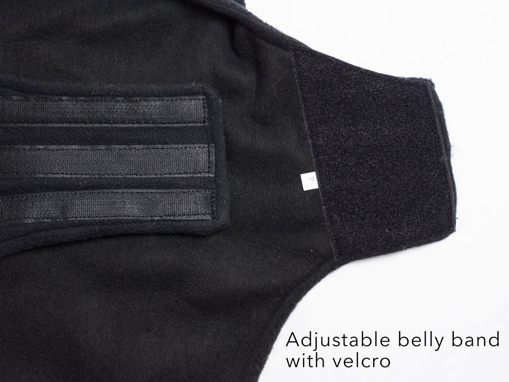 Double Layer Fleece Cold Weather Adventure Dog Sweater