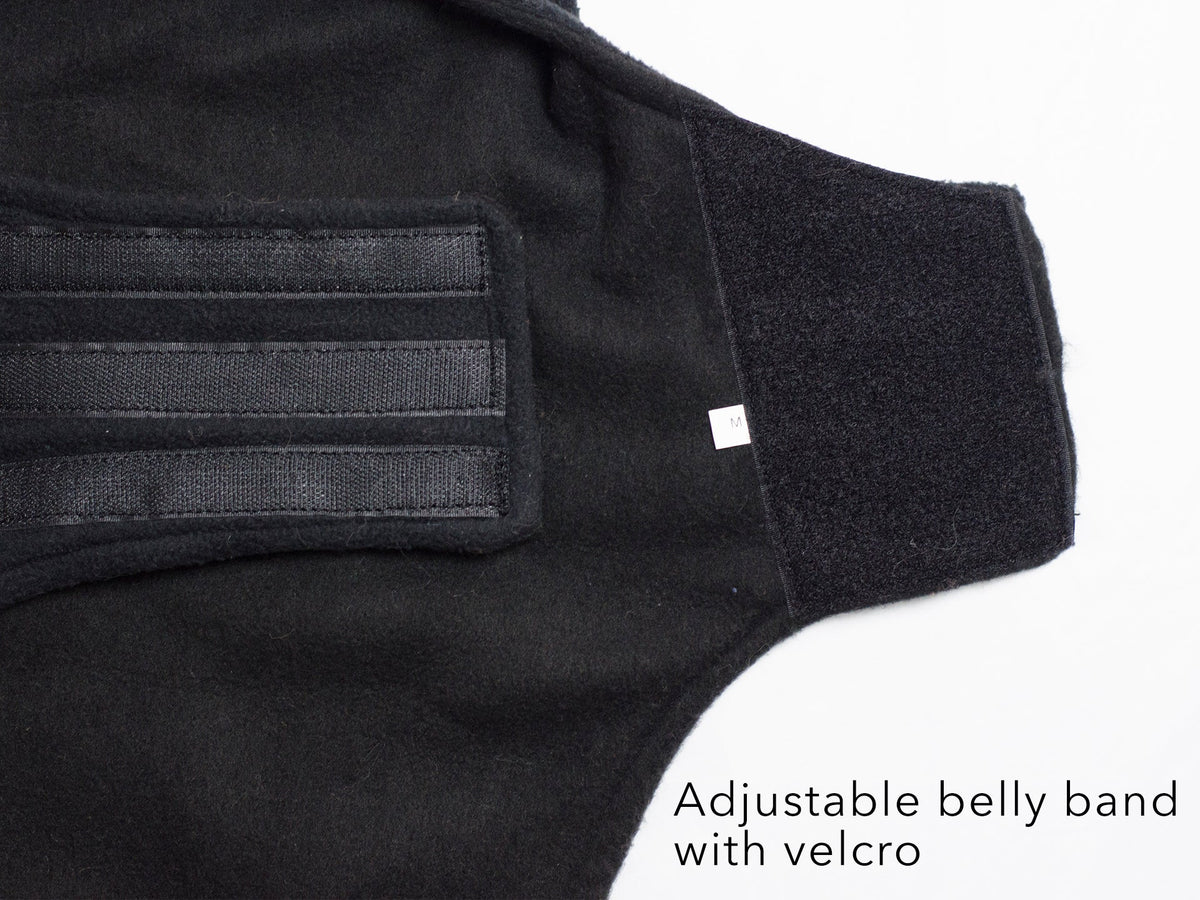 Double Layer Fleece Cold Weather Adventure Dog Sweater