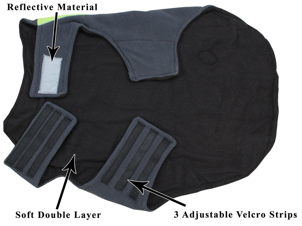 Double Layer Fleece Cold Weather Adventure Dog Sweater