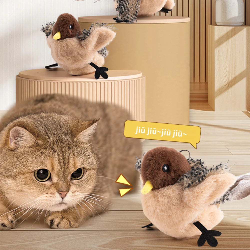 Cat toys touch sense sound teasing cat