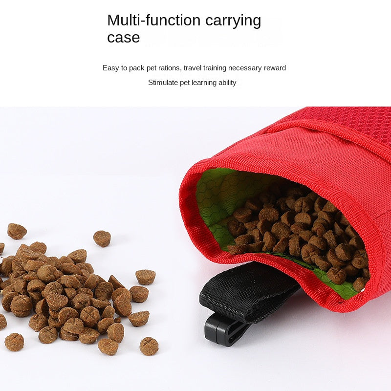 Pet Snack Bag Portable Waist Pack for Outdoor Dog Walking