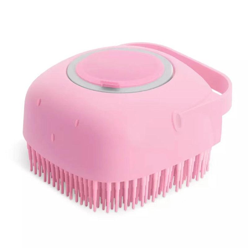 Pet Dog Cat Bath Brush 2-in-1 Pet  Massage