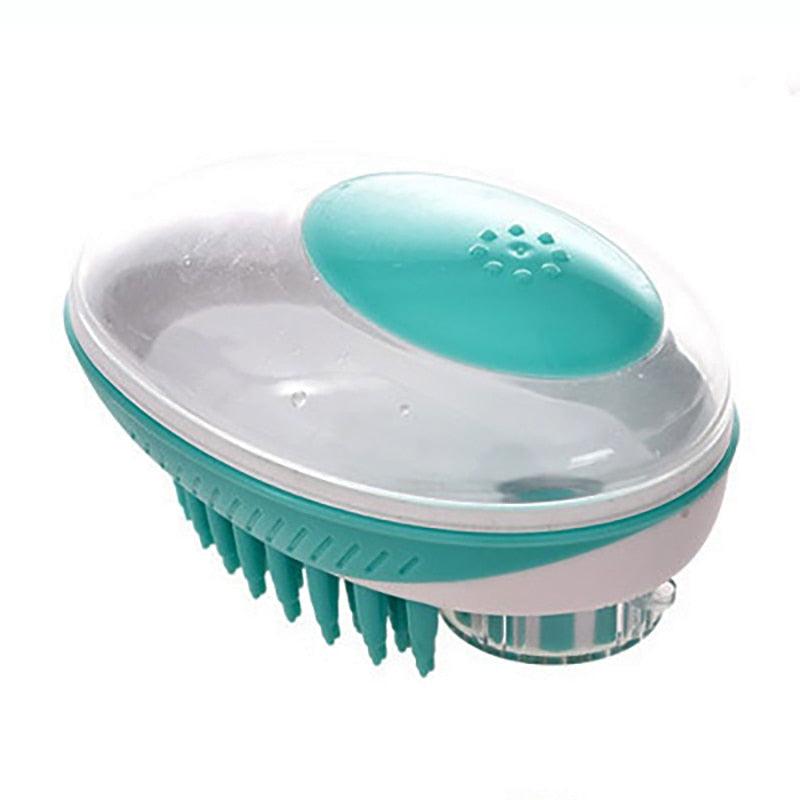 Pet Dog Cat Bath Brush 2-in-1 Pet  Massage