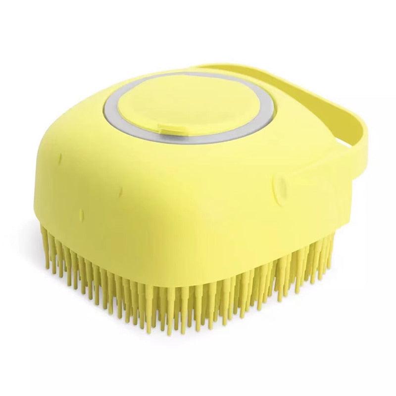 Pet Dog Cat Bath Brush 2-in-1 Pet  Massage
