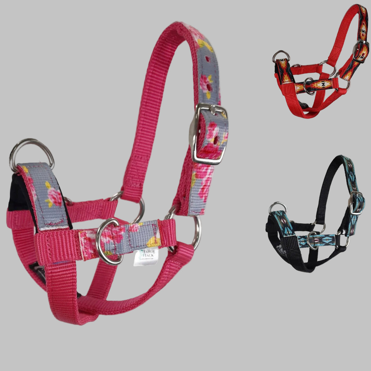 Tahoe Tack Nylon Overlay Sheep and Goat Training Halter