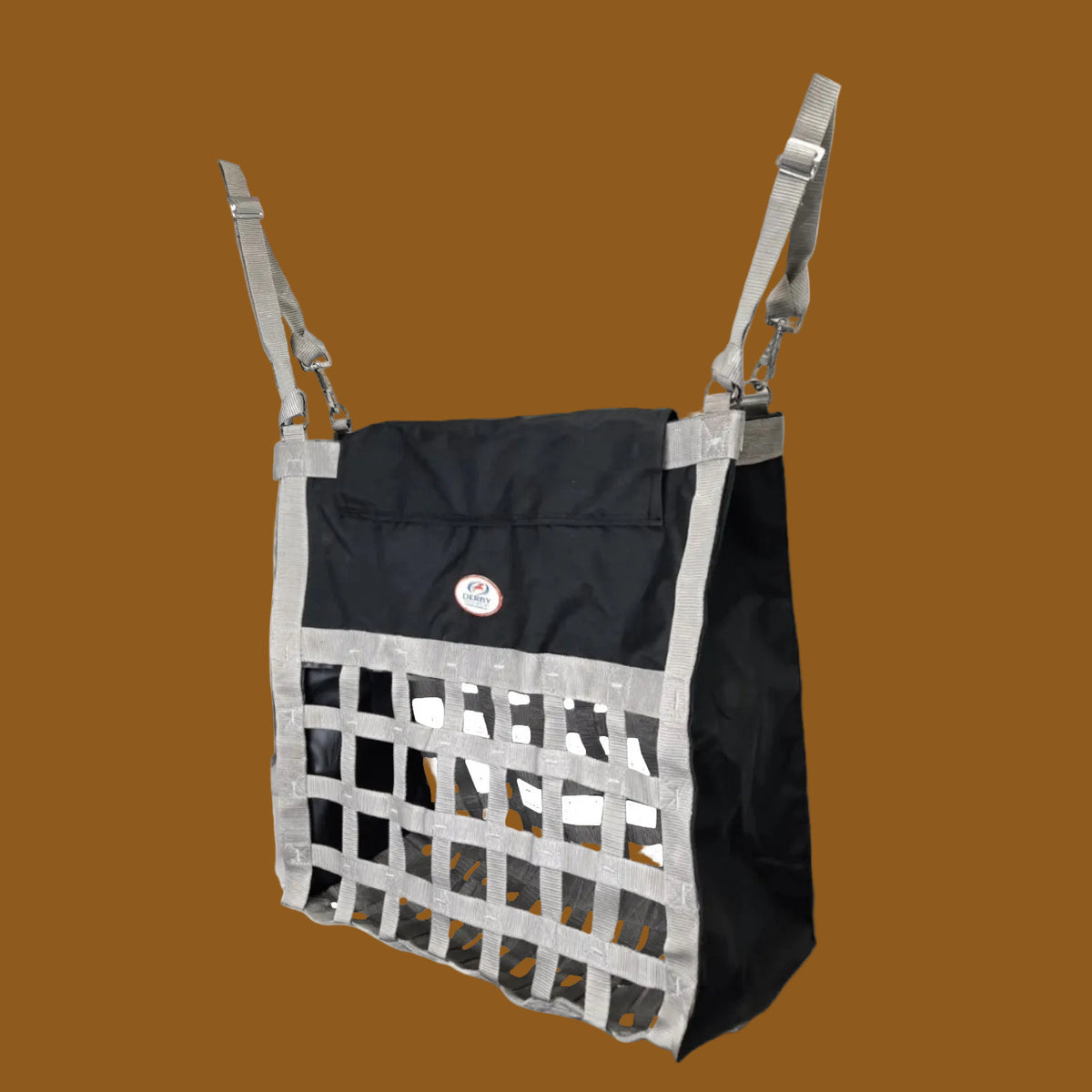 Paris Tack Top Load Double Sided Slow Feed Hay Bags for 4 Flakes