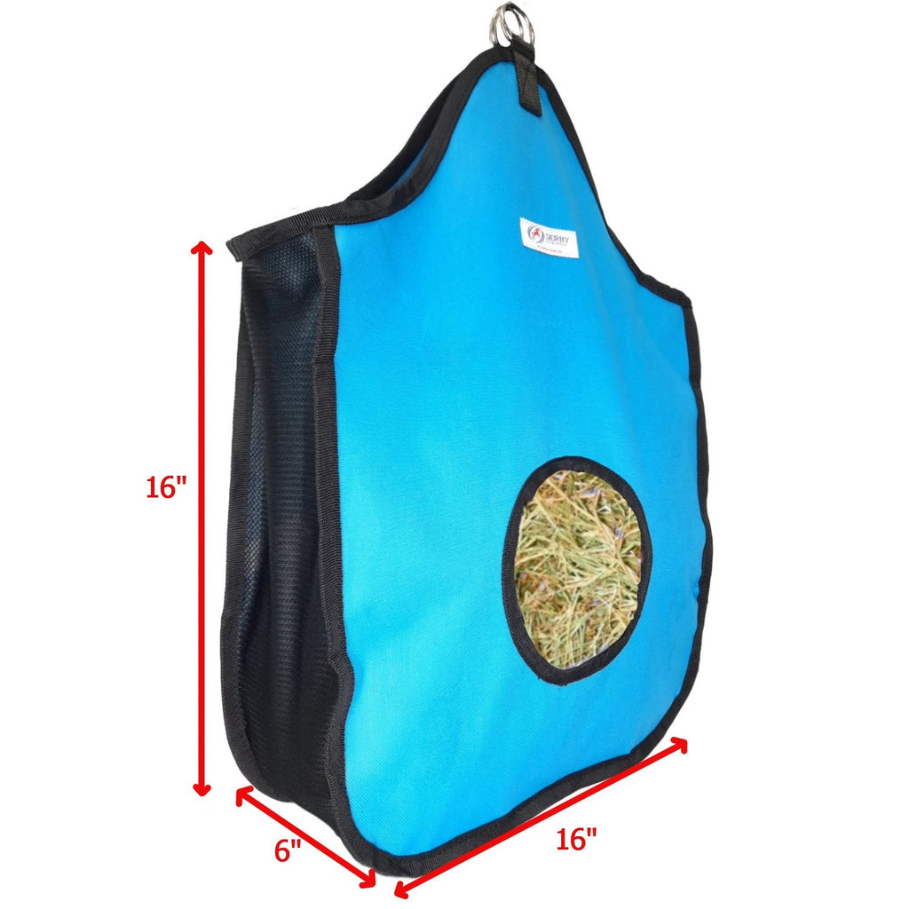 Derby Originals Nylon Hay Bag with Side Mesh - for Goats and hay eating animals
