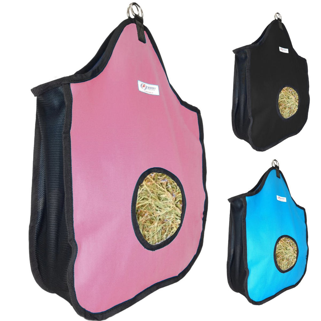 Derby Originals Nylon Hay Bag with Side Mesh - for Goats and hay eating animals