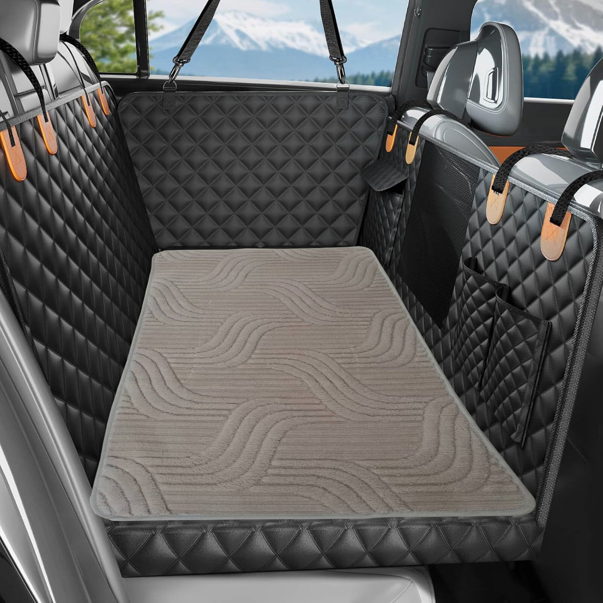 Premium Non-Slip Car Seat Cushion for Dogs & Cats
