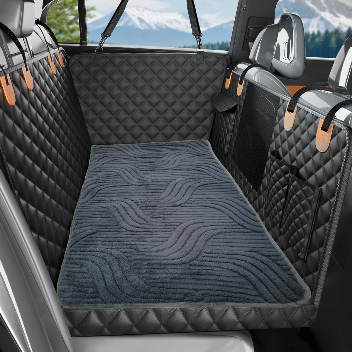 Premium Non-Slip Car Seat Cushion for Dogs & Cats
