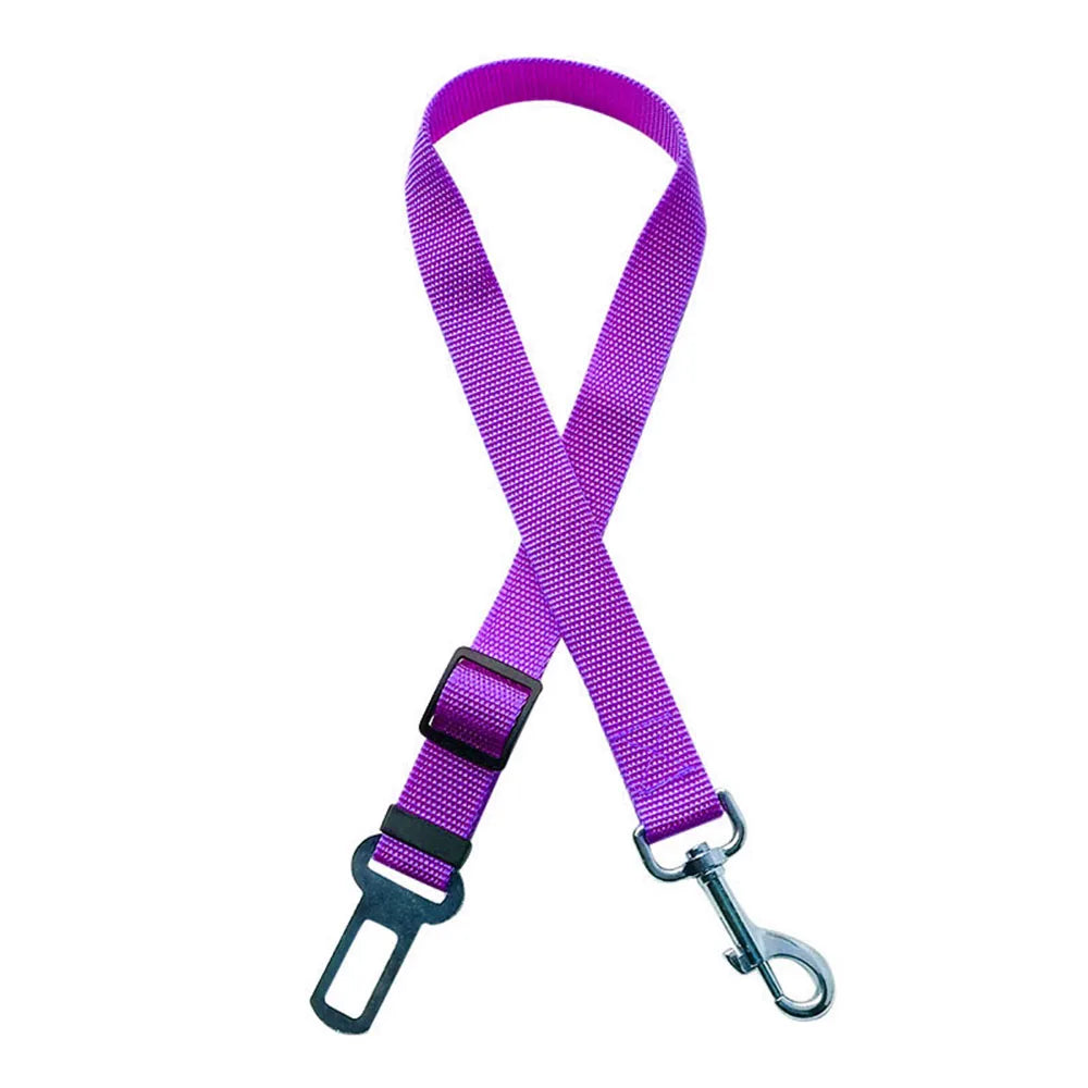 Adjustable Dog Car Seat Belt Harness for Dogs Nylon