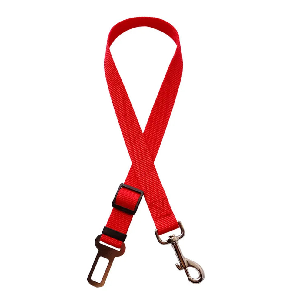 Adjustable Dog Car Seat Belt Harness for Dogs Nylon