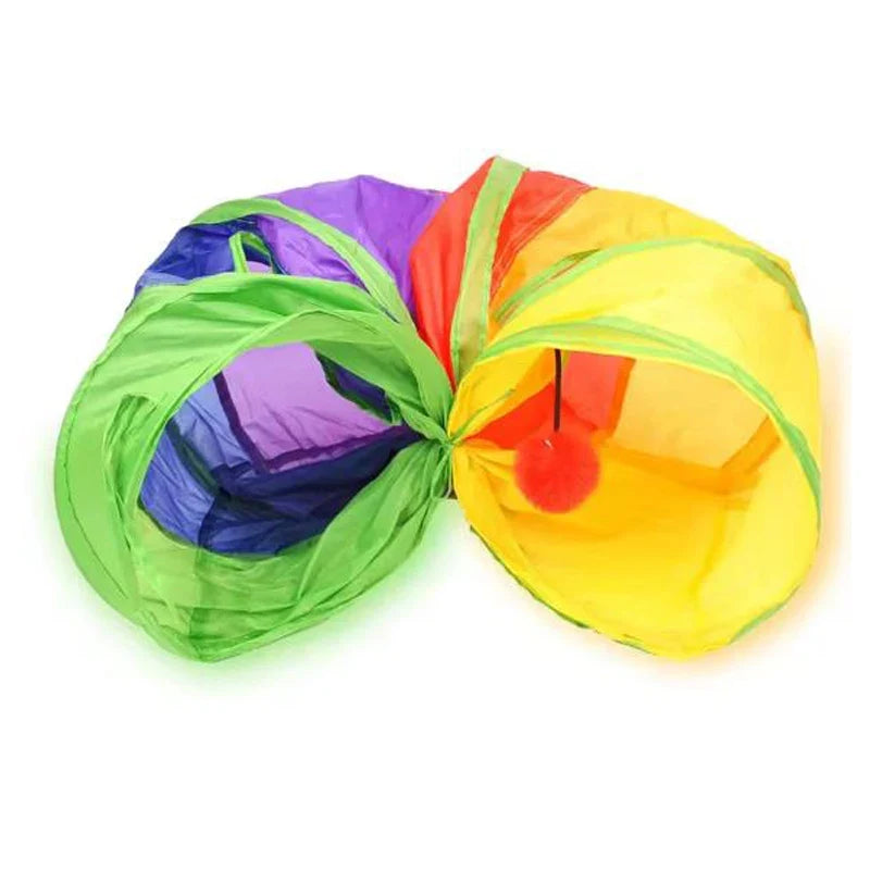 Cat Tunnel Pet Tube Collapsible Play Toy Indoor Outdoor