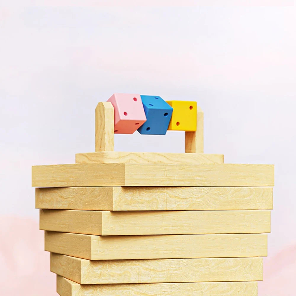 1PC Hamster Chew Toy Wood Platform Grinding Teeth