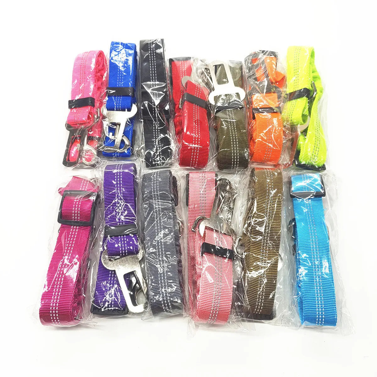 Adjustable Dog Car Seat Belt Harness for Dogs Nylon