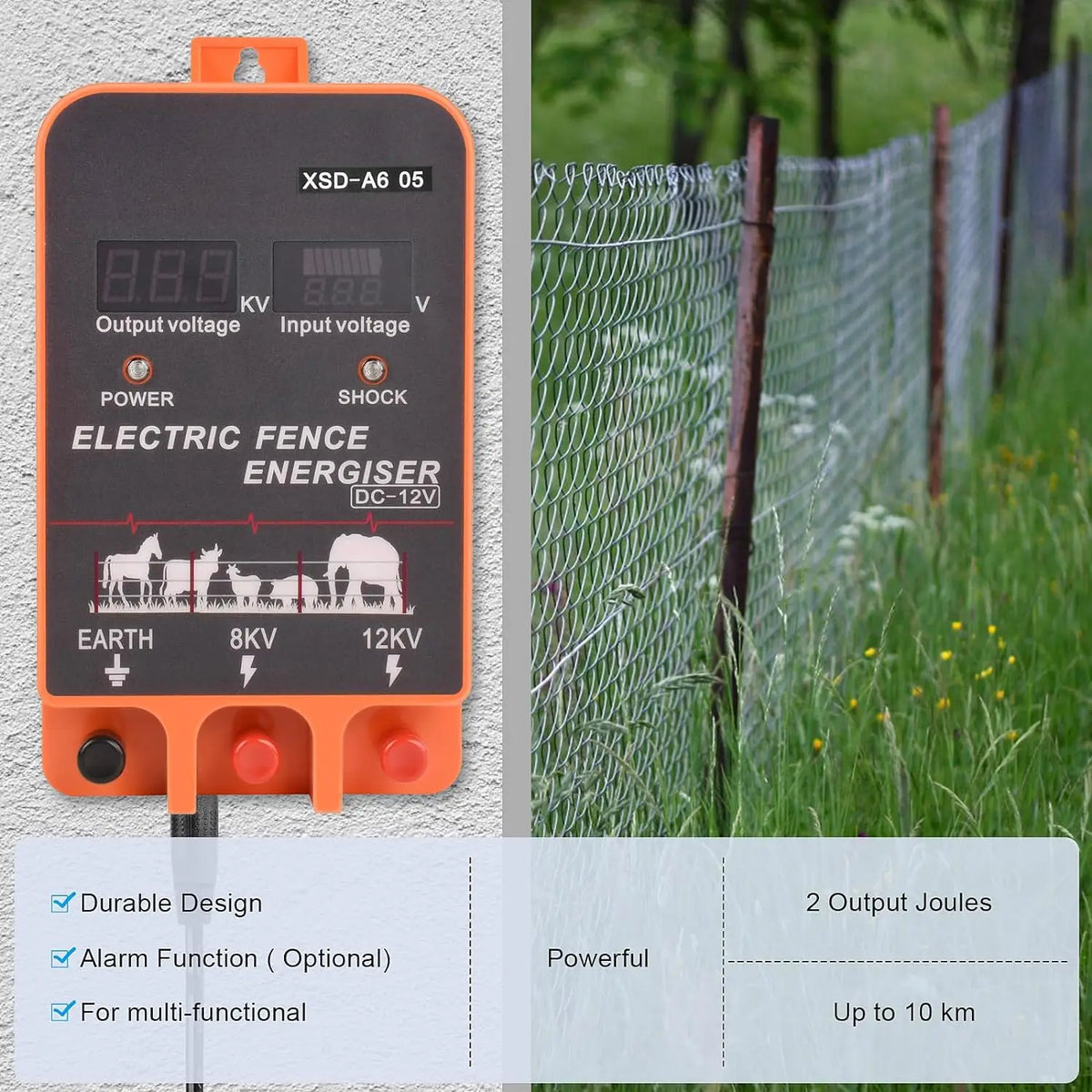 110/220V Electric Fence Energizer for Farm Animal