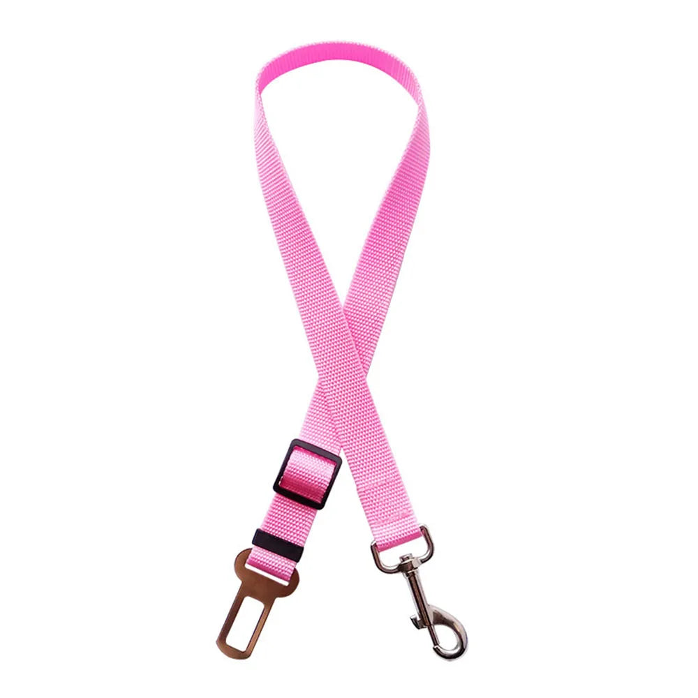 Adjustable Dog Car Seat Belt Harness for Dogs Nylon