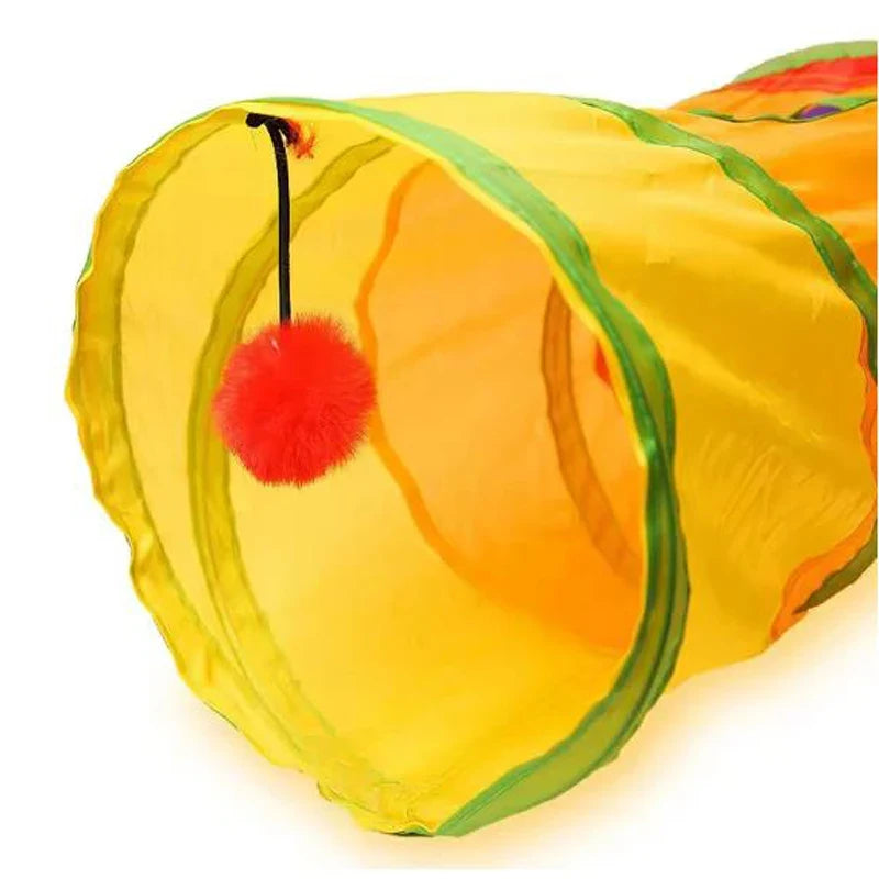Cat Tunnel Pet Tube Collapsible Play Toy Indoor Outdoor