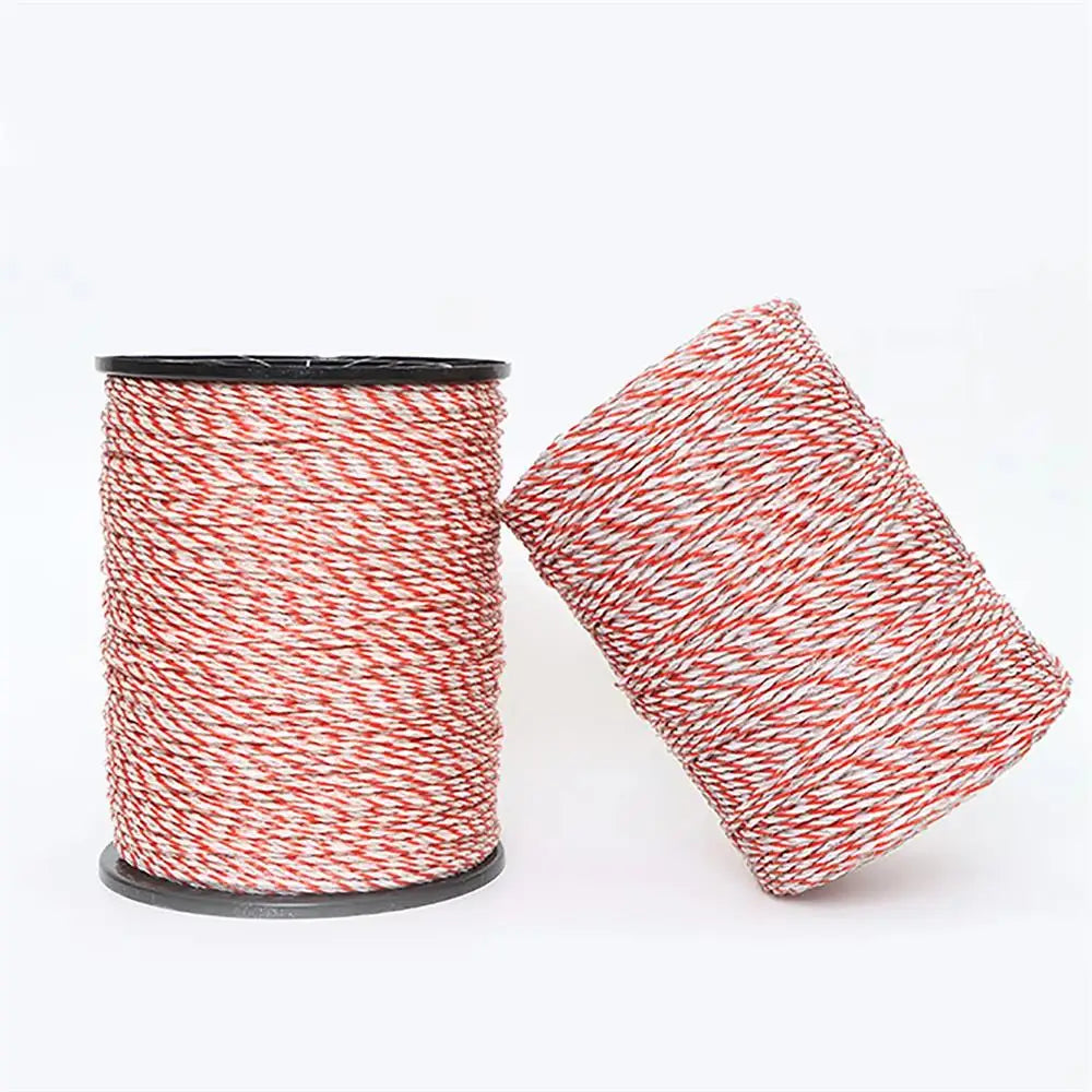 200/500M Roll Electric Fence Rope Electric Shepherd Cable for Livestock